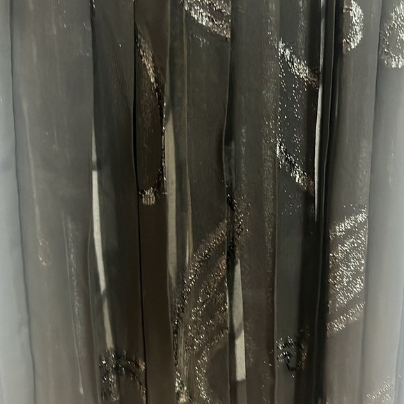 Albert Nipon Boutique Vintage Sheer Black Dress - Picture 6 of 17